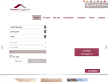 Tablet Screenshot of inmohogares.com
